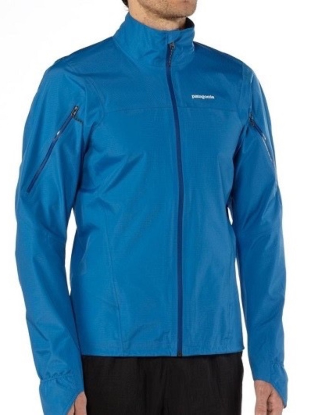 Patagonia Men's  Light Flyer Jacket in Bright Blue Size XS